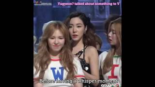 BTS V amp SNSD Tiffany  Whisper Moment Again [upl. by Kare270]