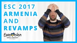 Reviews of Armenia  revamped songs  Eurovision 2017 [upl. by Je]