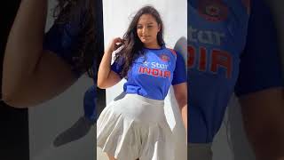 Alisha naik in cricket Jersey hot photo shoot [upl. by Lielos]