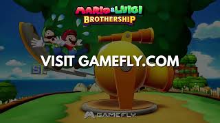 GameFly Video Game Rentals  Mario amp Luigi Brothership  RILI  Rent Your Games amp Save mariobros [upl. by Noiek988]