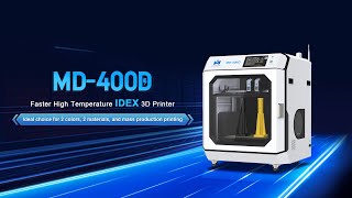 Unveil New IDEX MD400D Hyper Speed with up to 350° by 400400400 mm [upl. by Nylarac327]