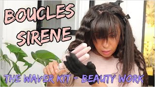 BOUCLES DE SIRENE BEAUTY WORKS MOLLY x MAE CRASH TEST UNBOXING NEW [upl. by Ydneh]