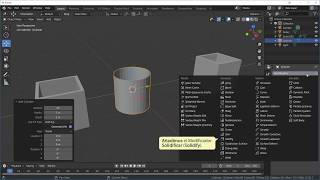 024 Tutorial de modelado con Blender 28x Extrusión interior y Solidificar [upl. by Nyahs]