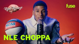 NLE Choppa Does ASMR with Incense Sticks Shares the Power of Influence amp More  Mind Massage  Fuse [upl. by Amberly]