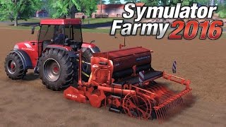 Symulator Farmy 2016 4  siew pszenicy  gameplay pl [upl. by Destinee]