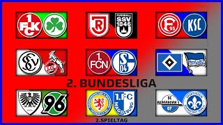 EA FC 24 2Spieltag  2Bundesliga I 20242025 I Prognose l Deutsch FULL HD [upl. by Rakel]