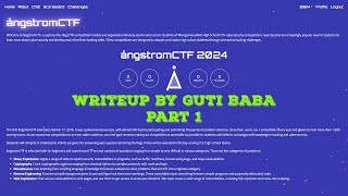 Angstrom CTF 2024 Writeup Part1  Writeup  GUTI BABA [upl. by Buzz]