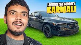 New Civic Ki Lahore Se Modification 😍 [upl. by Yhtimit]