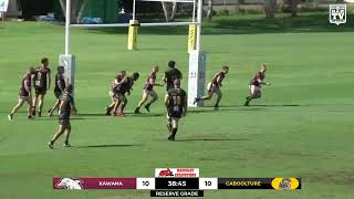 24 Reserve Grade Highlights Rnd 1 vs Caboolture Snakes [upl. by Efar]