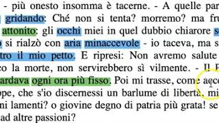 Ultime lettere di Jacopo Ortis  Lincontro con Parini parte2 [upl. by Ecnarret988]