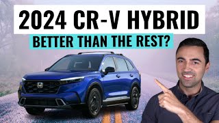 2024 Honda CRV Review  Is The New CRV Hybrid A Better SUV Than The Toyota RAV4 [upl. by Enal]