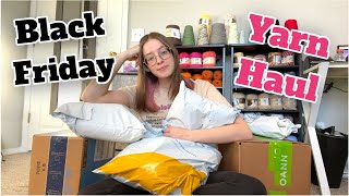 Black Friday Yarn Haul Unboxing [upl. by Clemmy]