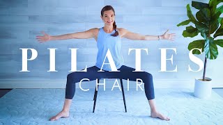 Chair Pilates for Seniors amp Beginners  Gentle Pilates Workout with Stretching [upl. by Naryt858]