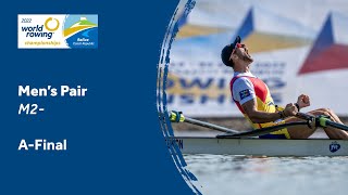 2022 World Rowing Championships  Mens Pair  AFinal [upl. by Ethelda]