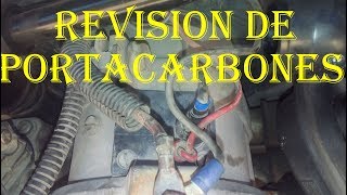 REVISION DE CARBONOS DEL ALTERNADOR [upl. by Eicyal]