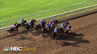 The Claiborne Breeders Futurity 2022 FULL RACE  NBC Sports [upl. by Aseretairam]