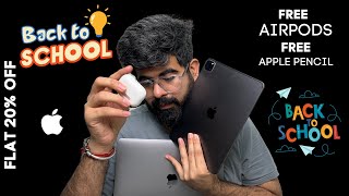 When is Back to school Apple 2024 Free Airpods amp Apple pencil with iPhone How to setup Unidays [upl. by Ahsha]