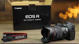 Canon EOS R Unboxing amp First Impressions [upl. by Egide]