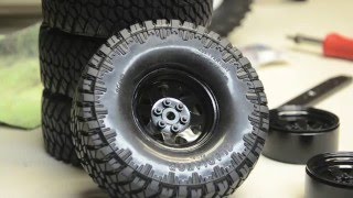 RC4wd Scale Crawler Beadlock Wheel Tips and Tricks [upl. by Yadahs986]