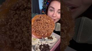 Trying crumbl pies foodie shorts eating pie cookie crumbl asmr [upl. by Aiceila632]