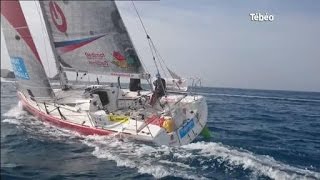 Transat AG2R 2016  Victoire du voilier Gedimat [upl. by Arch]