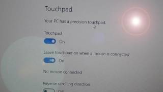 Dell Precision Touch pad  window 10 [upl. by Pfosi]