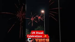 Diwali celebrations in UK UK Travel shorts [upl. by Asirrac421]