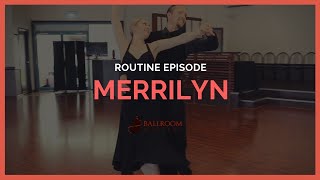 Merrilyn New Vogue Routine  Ballroom Mastery TV [upl. by Aurelie]