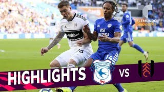 Cardiff City vs Fulham 42 Goals amp Highlights  Premier League  Telemundo Deportes [upl. by Erbes436]