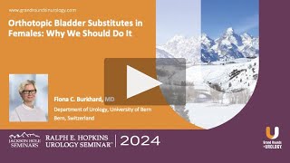 Orthotopic Bladder Substitutes in Females Why We Should Do It [upl. by Meer111]