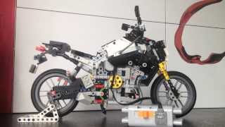 Lego Technic Yamaha MT07 [upl. by Nwotna52]