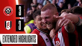 Sheffield United 33 Fulham  Extended Premier League highlights [upl. by Milone665]