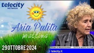 Diana De Marchi  Interventi ARIA PULITA TELECITY 29102024 [upl. by Letsirk932]