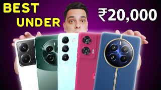 Top 5 Best Mobile Phones Under ₹20000  Best Smartphones Under 20000 🔥 [upl. by Doomham]