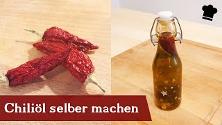 Olivenöl mit Chili selber machen 🌶🌶 mit Knoblauch und Rosmarin verfeinert  Chiliöl [upl. by Cathrine]