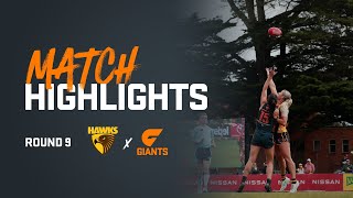 AFLW Highlights R9 v Hawthorn [upl. by Ellerud]