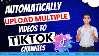 How To Upload Mutltiple Video On Tiktok PC  How To Add Multiple Videos On TikTok [upl. by Simetra385]