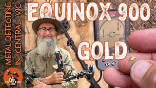 GOLD DETECTING with the MINELAB EQUINOX 900  SETTINGS USE and REVIEW [upl. by Dub908]