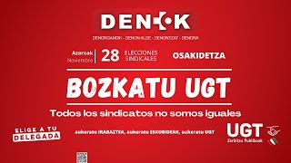 Osakidetza Elige UGT [upl. by Manuela]