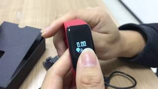 How to turn on and charge MGCOOL BAND 3 Fitness Tracker correctly [upl. by Pancho]