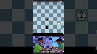 vidit shows insance control on nerves with 17s  chess  chessgame  chesscome chesspuzzle [upl. by Thane]