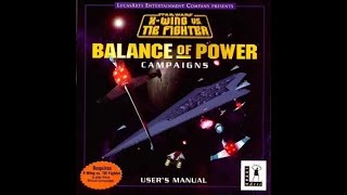 Star Wars Xwing vs Tie Fighter Balance of Power Spreading The Rebellion Mission 7 BWing POV Hard [upl. by Auhoj]