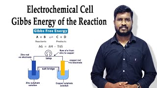 6Electrochemical Cell amp Gibbs Energy of the Reaction  Electrochemistry  Class 12  in Tamil [upl. by Ainslie686]