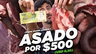 Asado por 500 pesos ¿Sigue siendo posible  Locos X el Asado [upl. by Aiuoqes]