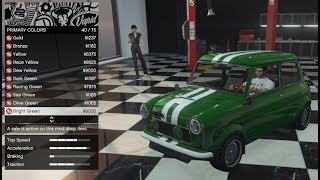 GTA 5  DLC Vehicle Customization Weeny Issi Classic and Review [upl. by Eadrahs]