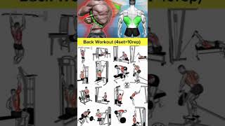 Best exercises for back workout and tips at gym 💪😄💯😍fitntips gymlover health [upl. by Stimson950]