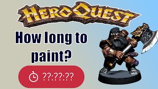 Painting the HeroQuest Dwarf [upl. by Grimbald]