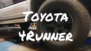 Toyota 4Runner KZN185 Gen3 Steering Rack Replace [upl. by Wons]