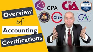 Overview of Certifications for Accountants [upl. by Galvan611]