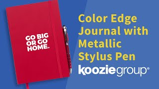 Color Edge Journal with Metallic Stylus Pen [upl. by Leonidas]